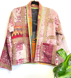 Kantha Jacket Short M/L