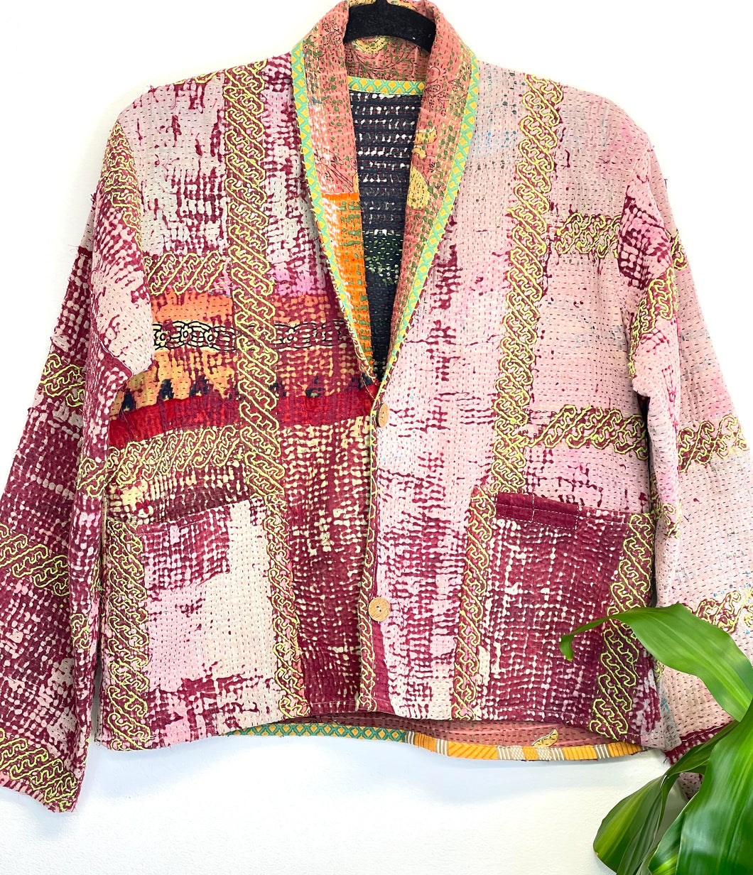 Kantha Jacket Short M/L