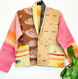 Kantha Jacket Short M/L