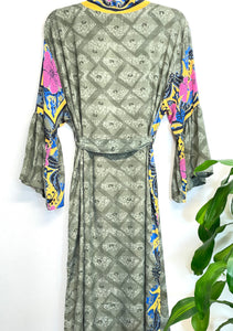 Vintage Sari Kimono long