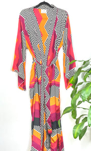 Vintage Sari Kimono Long