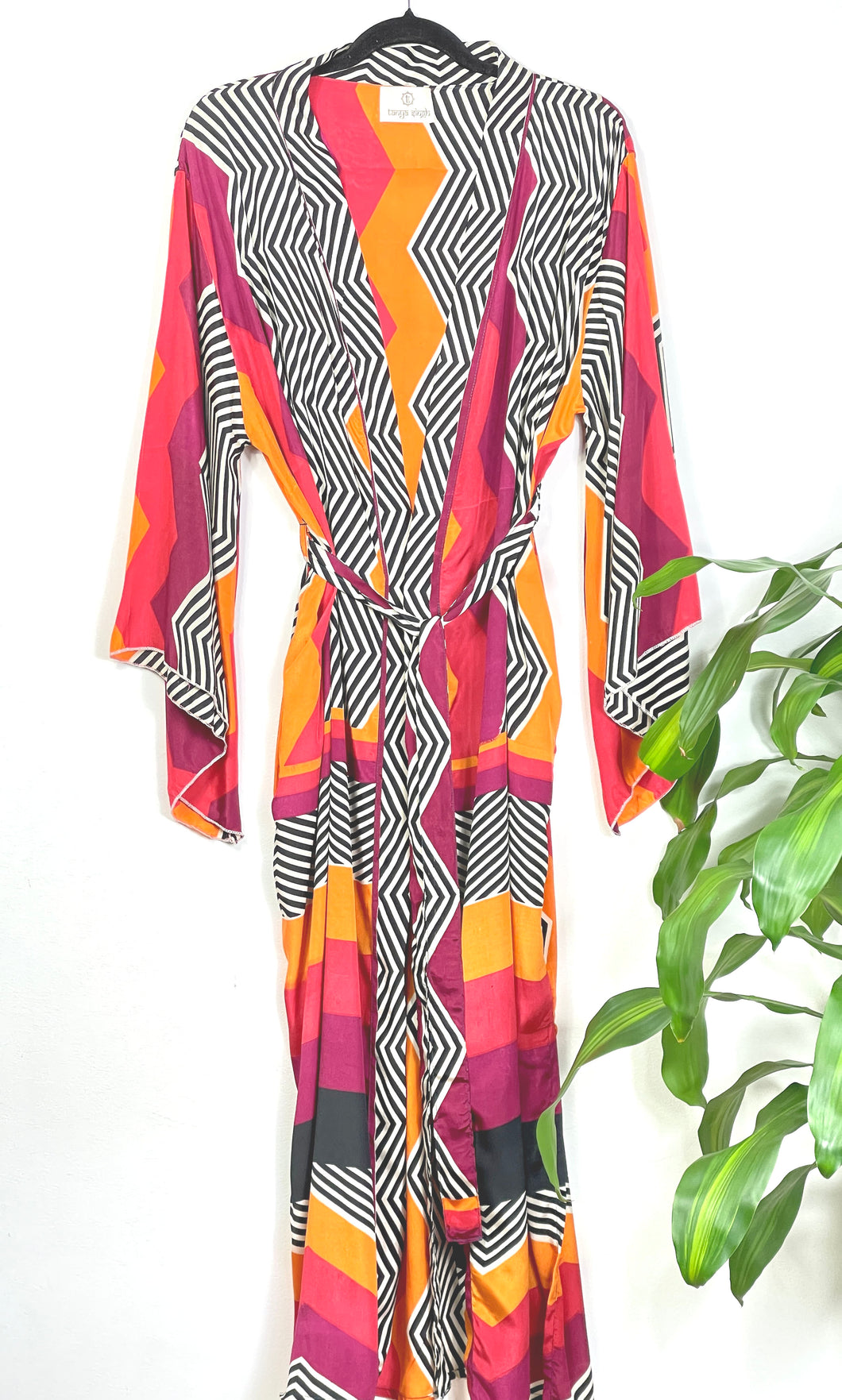 Vintage Sari Kimono Long