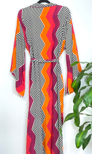 Vintage Sari Kimono Long