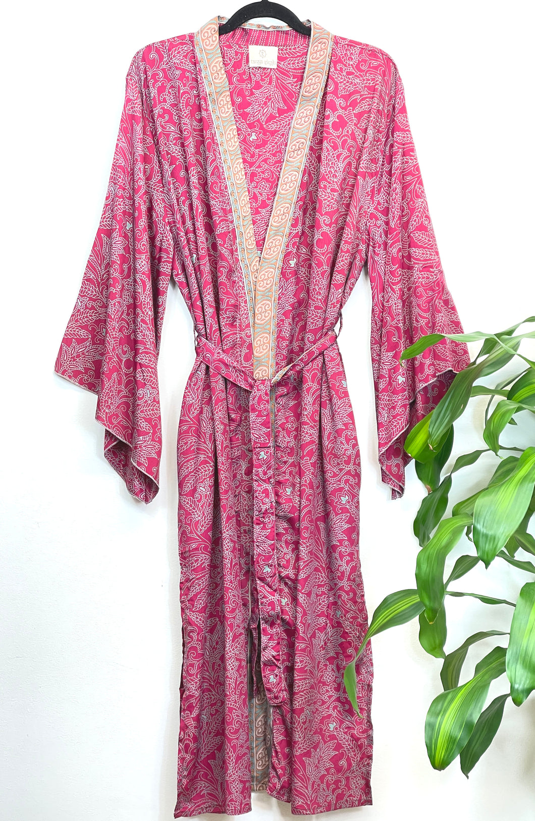 Vintage Sari Kimono Long