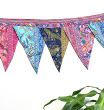 Load image into Gallery viewer, Sari Bunting Garland
