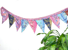 Load image into Gallery viewer, Sari Bunting Garland
