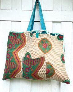 Kantha Shopping Big Bag