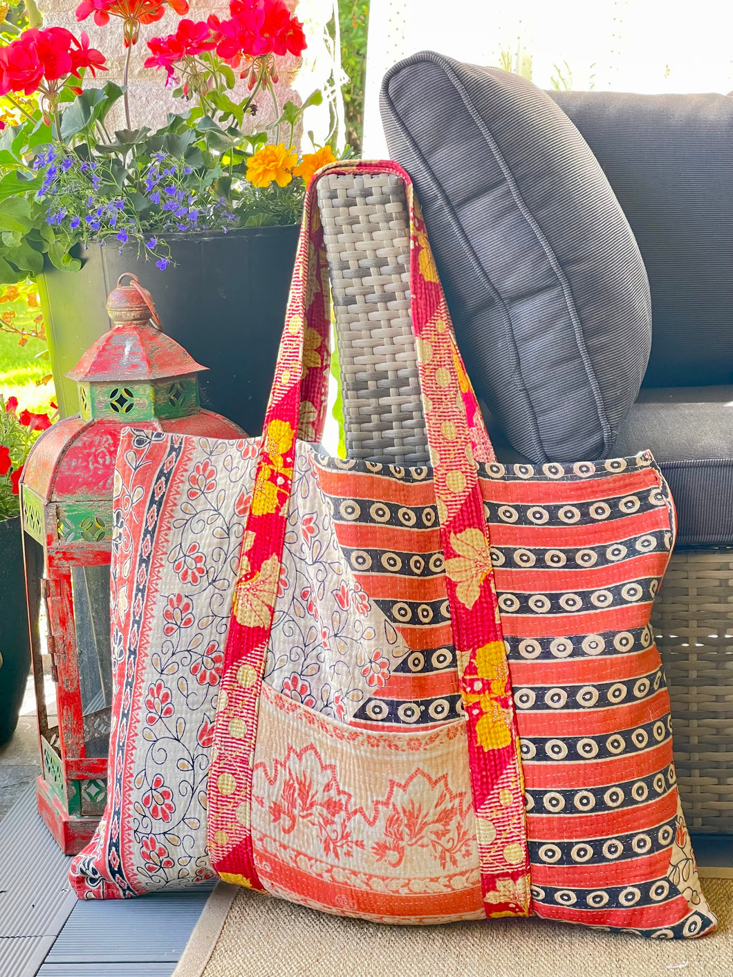 Kantha Shopping Big Bag