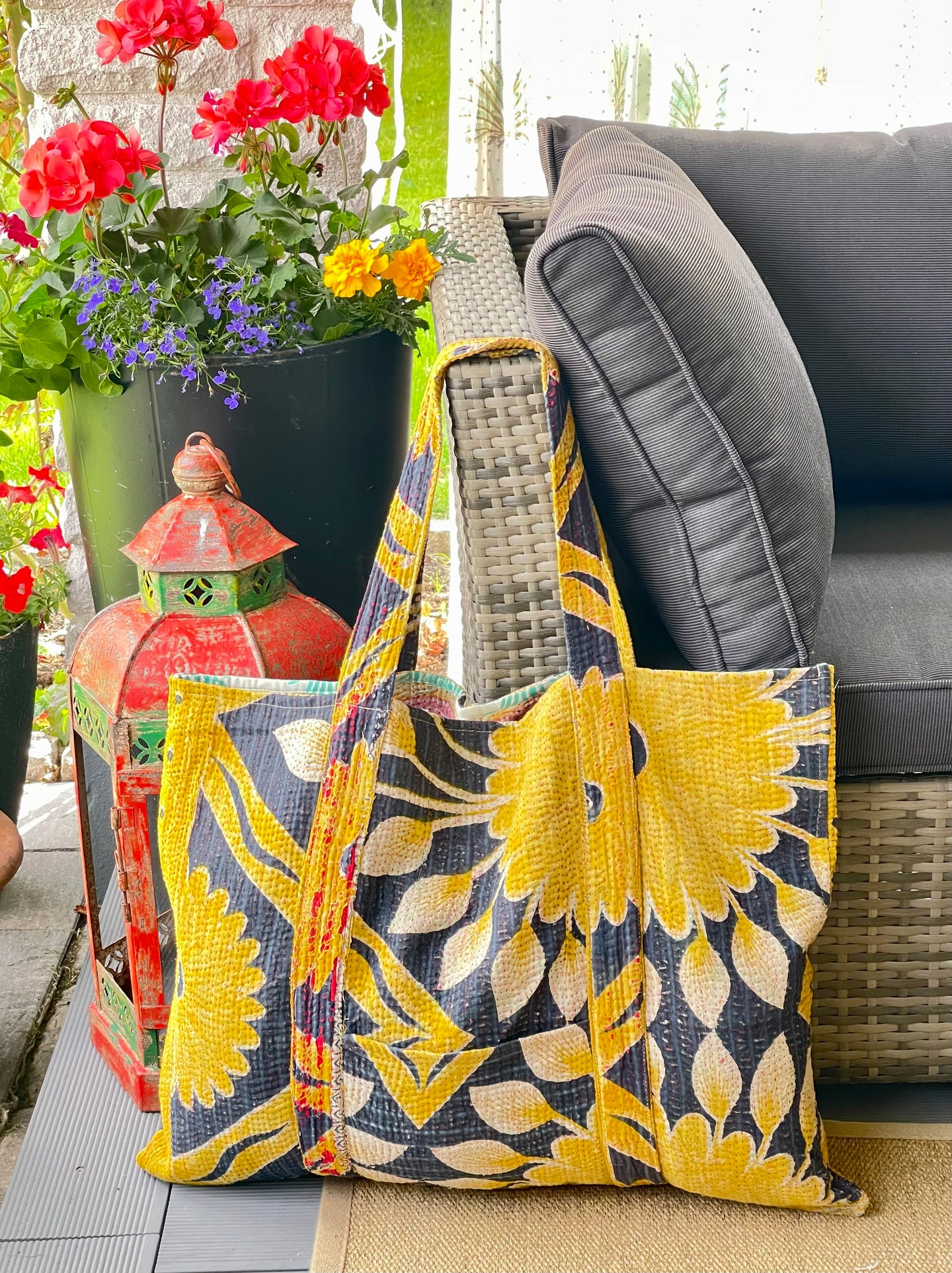 Kantha Shopping Big Bag