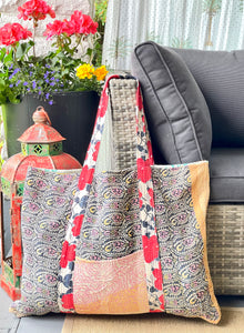 Kantha Shopping Big Bag