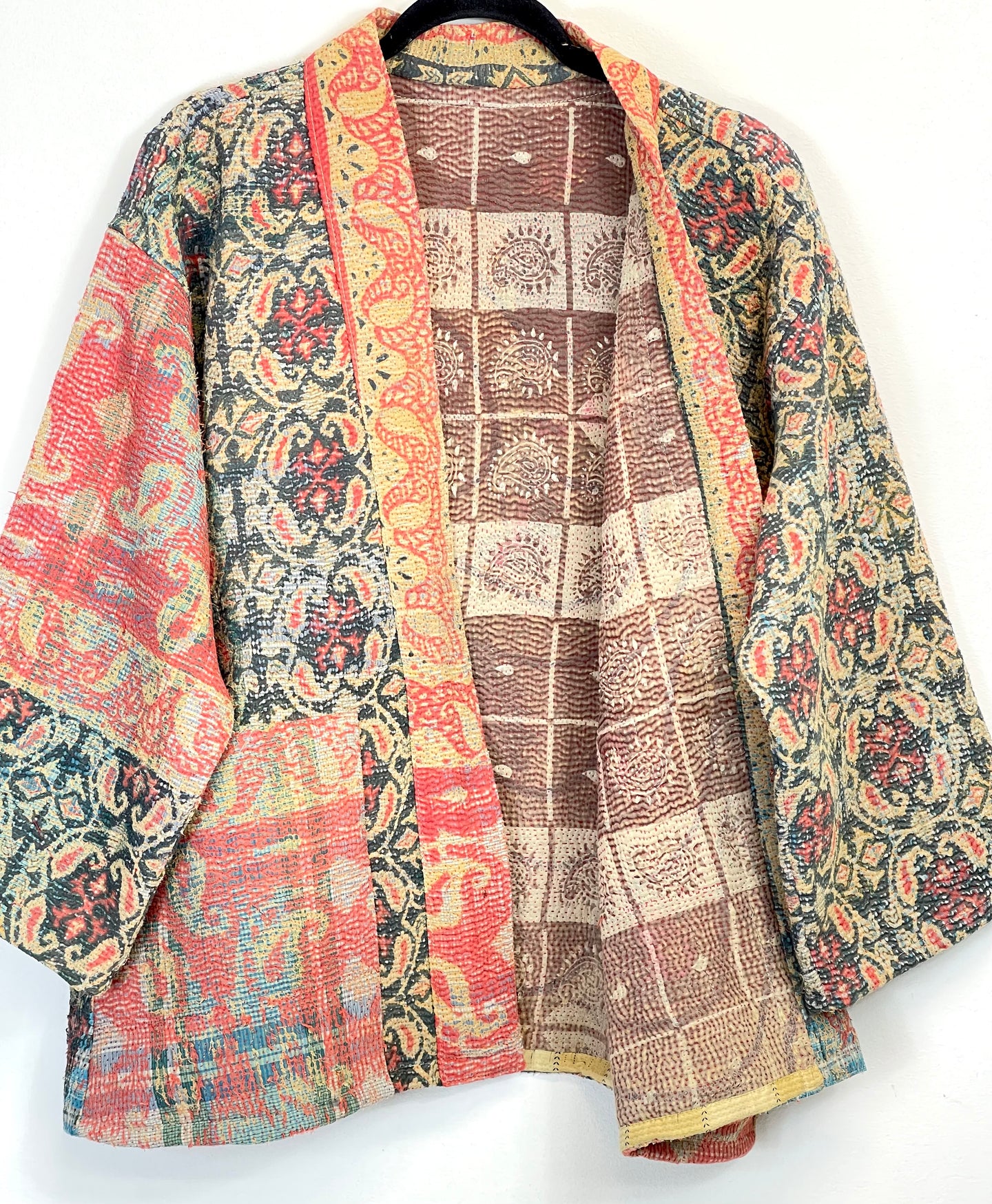 Kantha Jacket Short