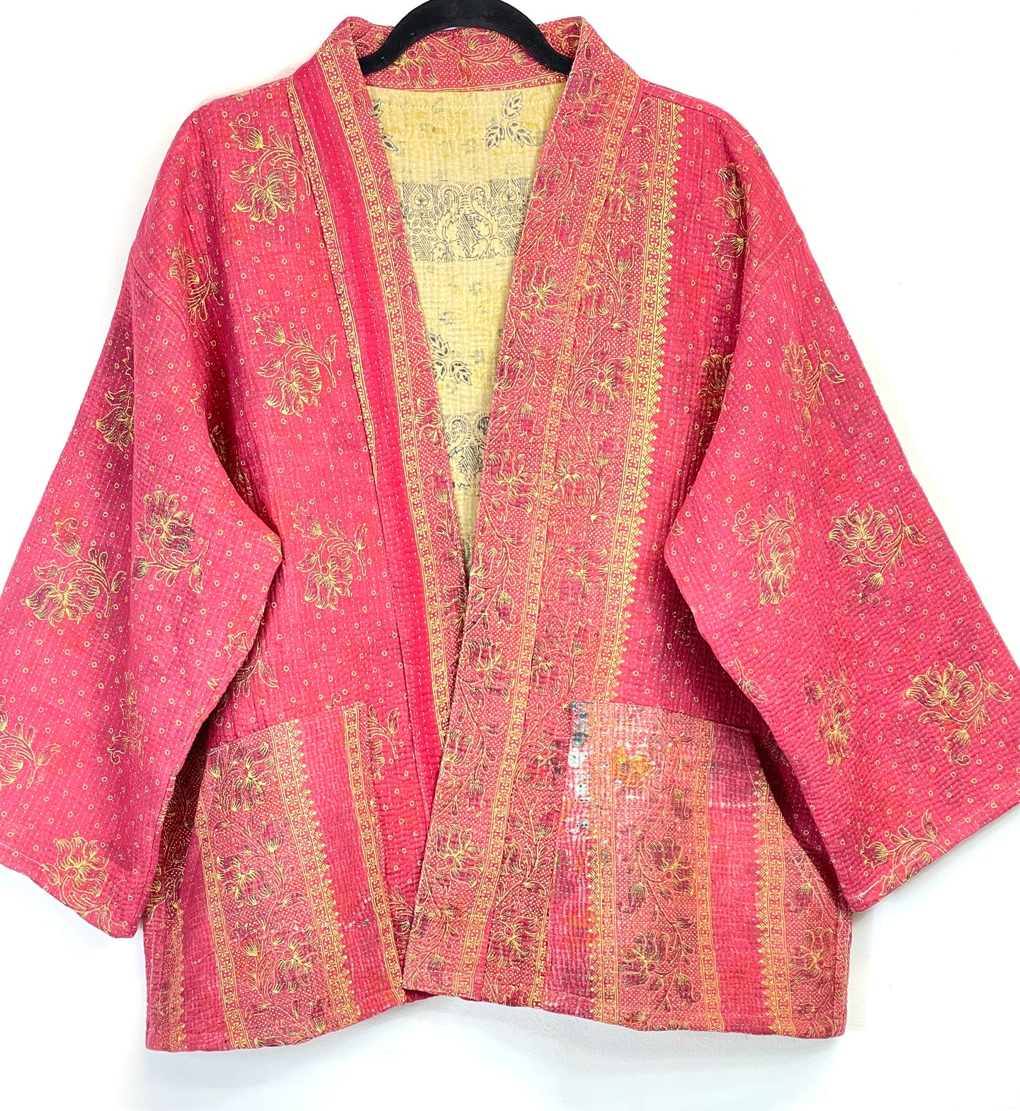 Kantha Jacket Short