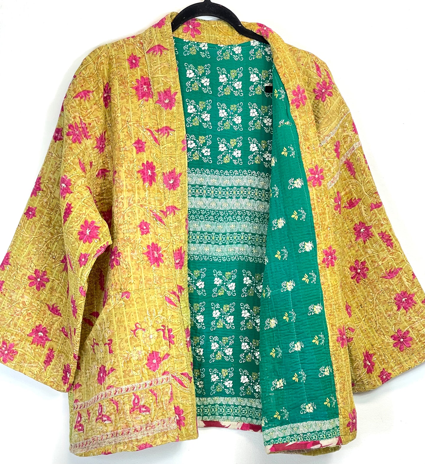Kantha Jacket Short