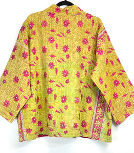 Kantha Jacket Short