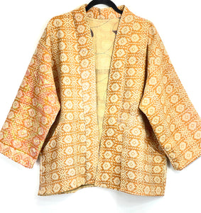 Kantha Jacket Short