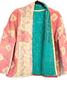 Kantha Jacket Short