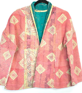 Kantha Jacket Short