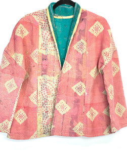 Kantha Jacket Short