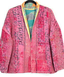 Kantha Jacket Short