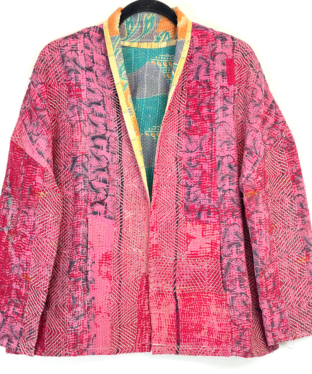 Kantha Jacket Short