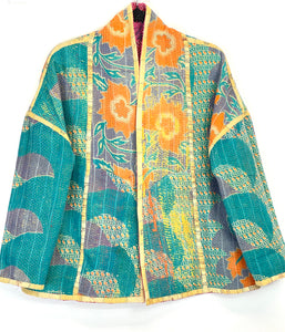 Kantha Jacket Short