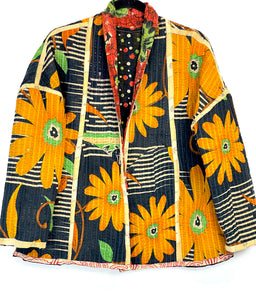 Kantha Jacket Short