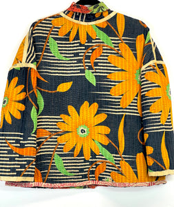 Kantha Jacket Short