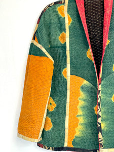 Kantha Jacket Short