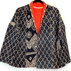 Kantha Jacket Short