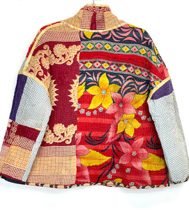 Kantha Jacket Short