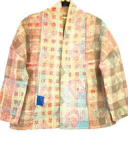 Kantha Jacket Short