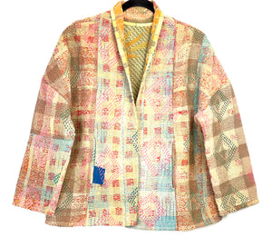 Kantha Jacket Short