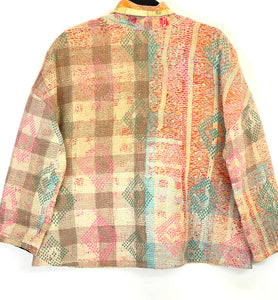 Kantha Jacket Short