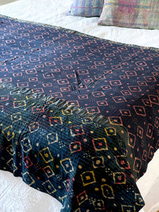 Indigo Kantha quilt