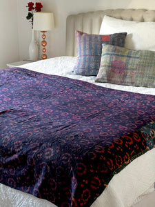 Indigo Kantha Quilt