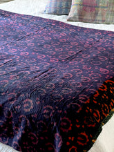 Load image into Gallery viewer, Indigo Kantha Quilt
