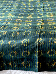 Indigo Kantha Quilt