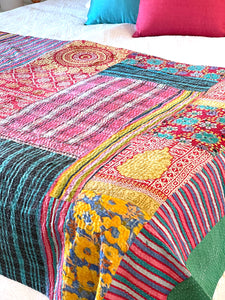 Vintage Sari Kantha Qult