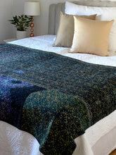 Load image into Gallery viewer, Indigo Kantha Quilt
