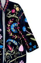 Load image into Gallery viewer, Velvet Suzani Long Jacket
