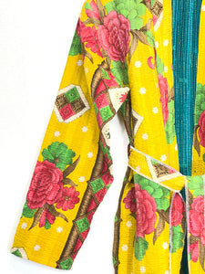 Vintage Kantha Kimono Robe