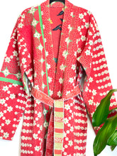 Load image into Gallery viewer, Vintage Kantha Kimono Robe
