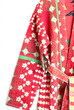 Load image into Gallery viewer, Vintage Kantha Kimono Robe
