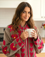 Load image into Gallery viewer, Velvet Suzani Long Jacket

