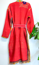 Load image into Gallery viewer, Vintage Kantha Kimono Robe
