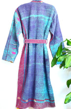 Load image into Gallery viewer, Vintage Sari Kimono Robe
