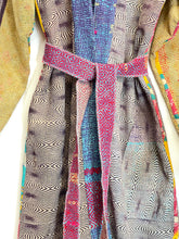 Load image into Gallery viewer, Vintage Sari Kimono Robe
