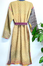 Load image into Gallery viewer, Vintage Sari Kimono Robe
