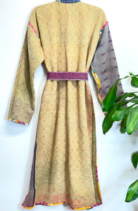 Vintage Sari Kimono Robe