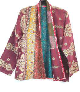 Silk Kantha Jacket